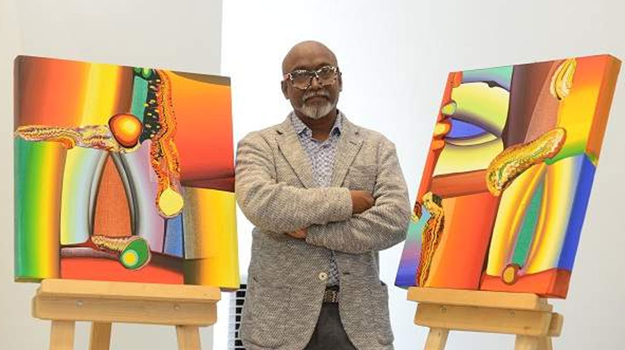 Bose Krishnamachari showcases his abstracts for the first time in Bengaluru